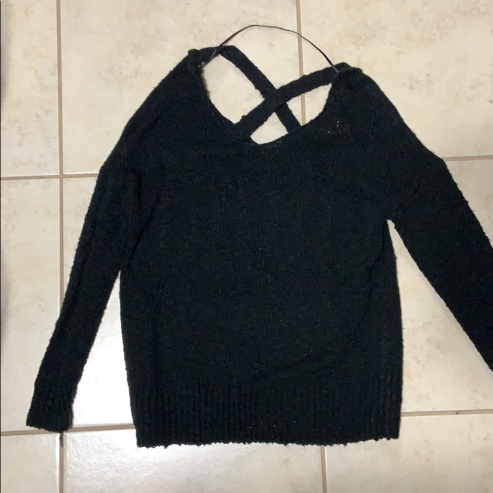 Cute black sweater